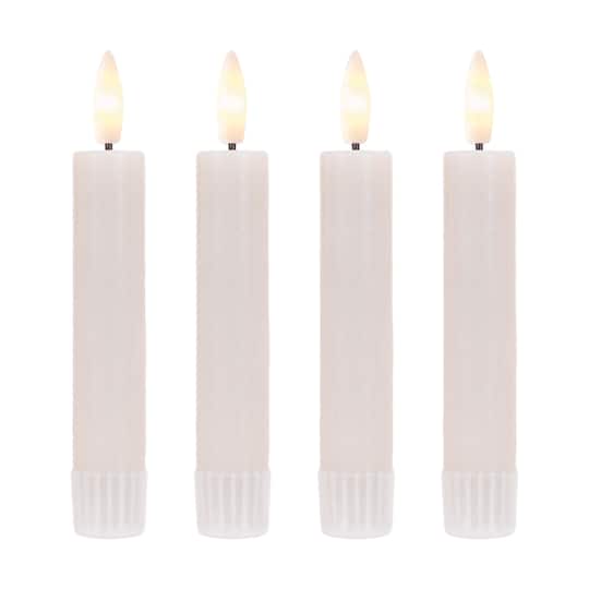 5.5" Ivory FIA Wick Mini Taper Candles, 4ct.